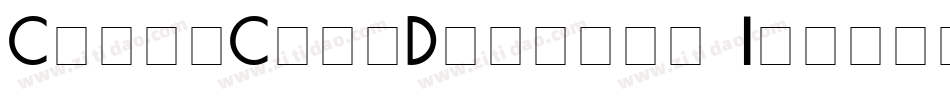 CammyCapsDisplay Italic字体转换